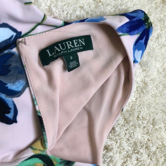 Ralph Lauren Floral Trapeze Dress - Picture 5 of 6